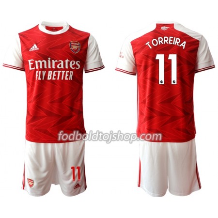 Arsenal Lucas Torreira 11 Børn Hjemme Fodboldsæt 2020-21 S/S (+ Korte bukser)